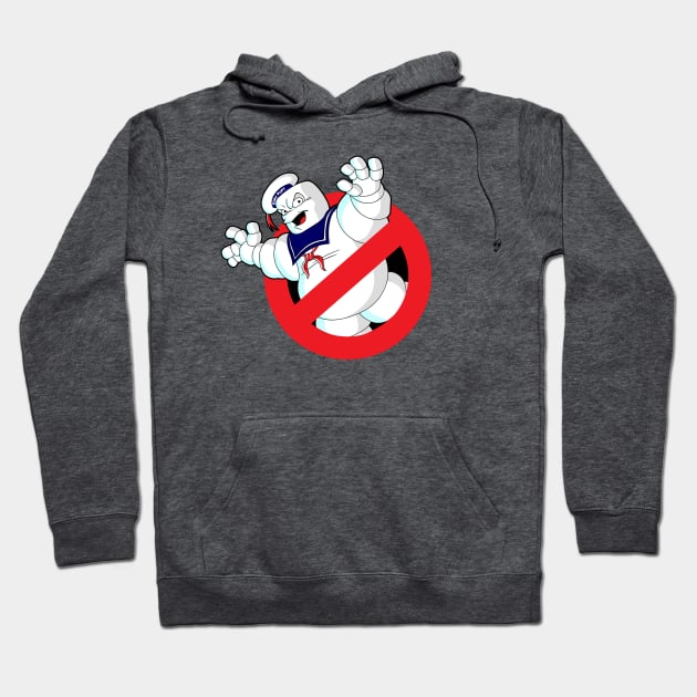 Stay Puft Ghostbusters Logo Hoodie by Vault Emporium